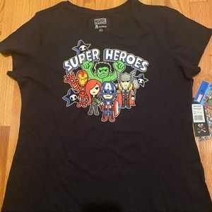 Tokidoki Marvel Superheroes Shirt